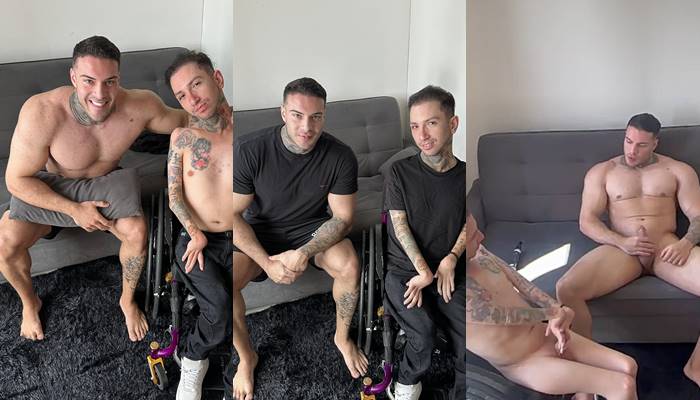 Rafa Martinz e cadeirante em vídeo porno viralizado
